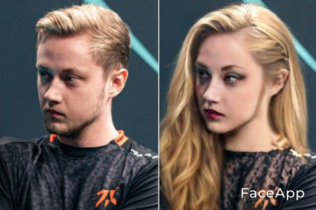 LoL male player become female
