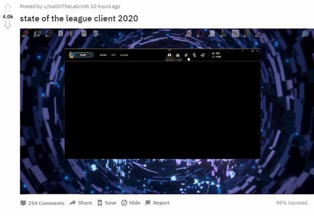 league of legends mac client cant click