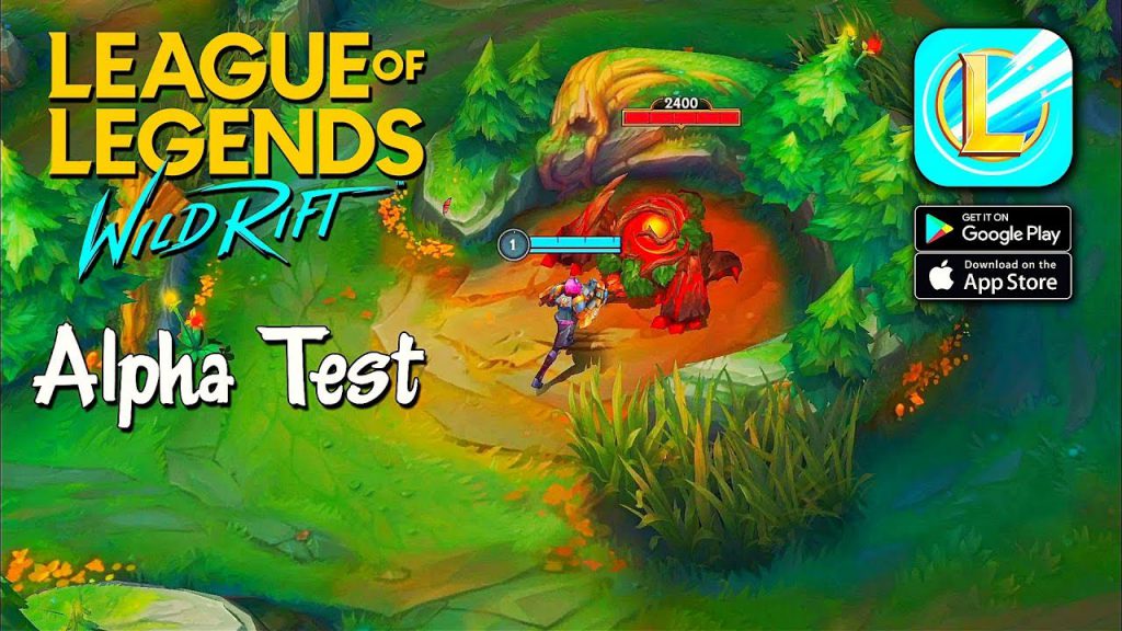 What conditions do gamers have a chance to participate in the Wild Rift Alpha Test? 1