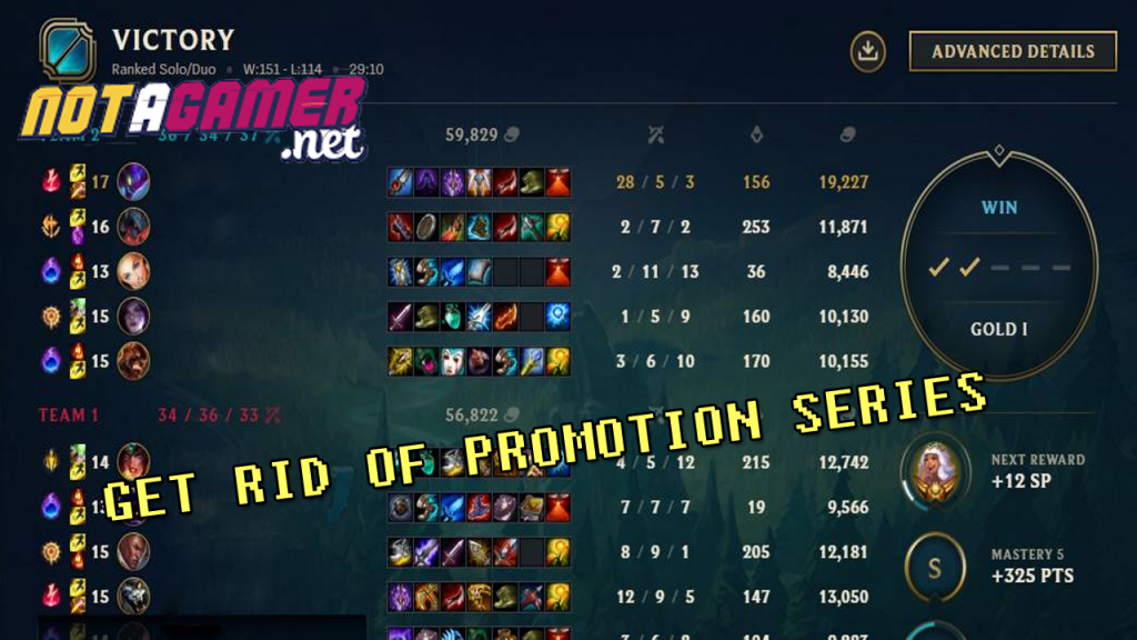 Riot is going to get rid of promotion series from the next season!!! 3