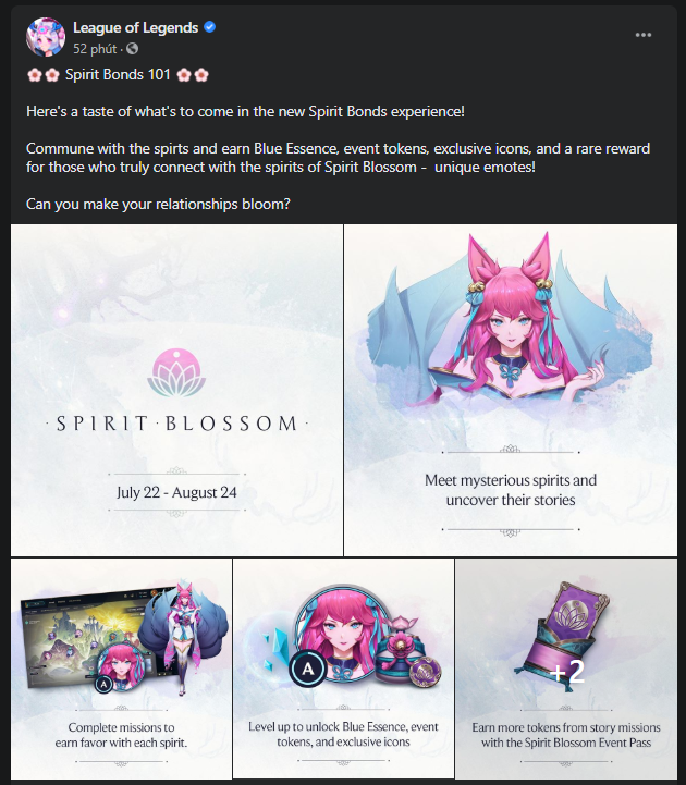 Riot Finally Reveals New Members of Spirit Blossoms Skin Universe: Ahri, Kindred, Cassiopeia, and Riven 2