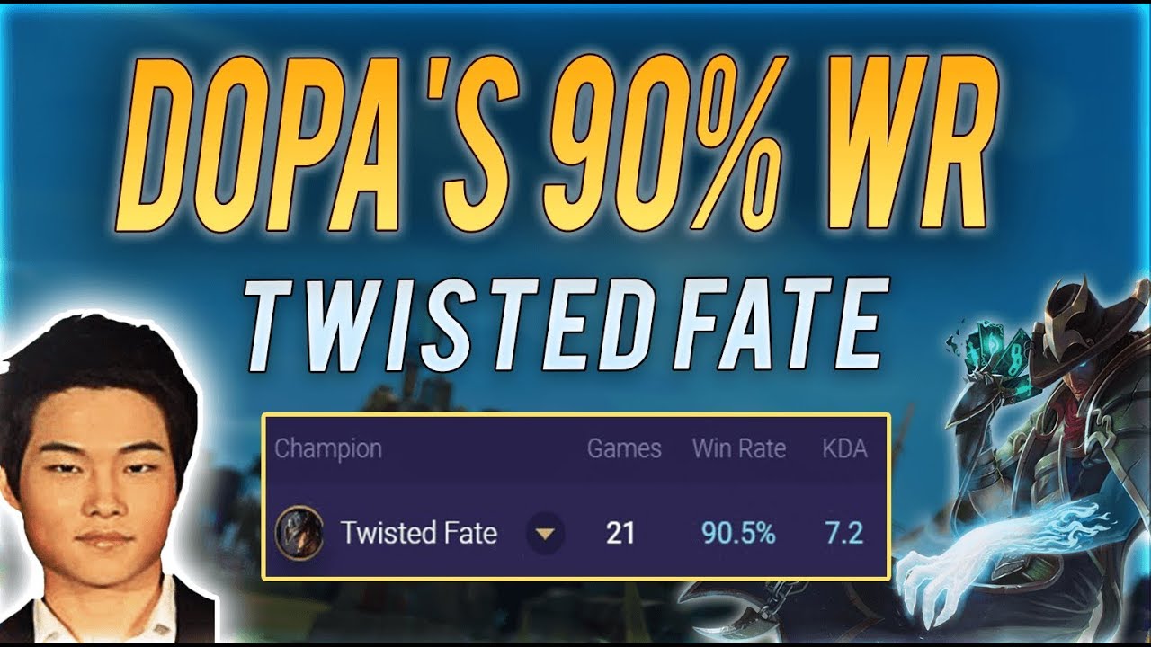 Guide Destroy Mid Lane With Twisted Fate S Dopa Playstyle Not A Gamer