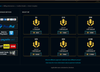 Riot's Announcement of Increasing RP Prices in Specific Regions 2