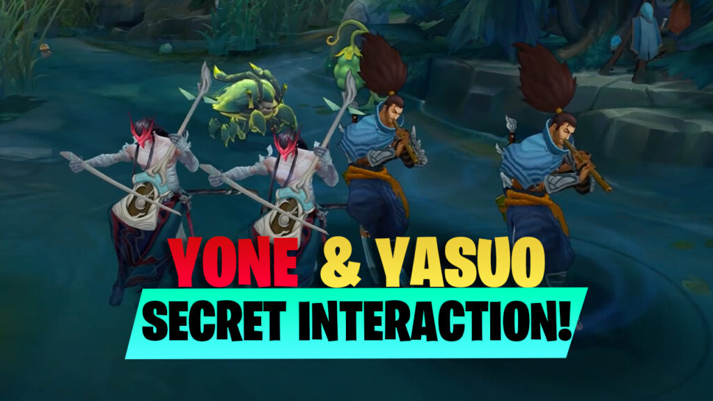 Easter egg found in Yone and Yasuo special interaction 3