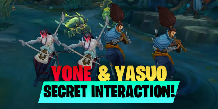Easter egg found in Yone and Yasuo special interaction 1