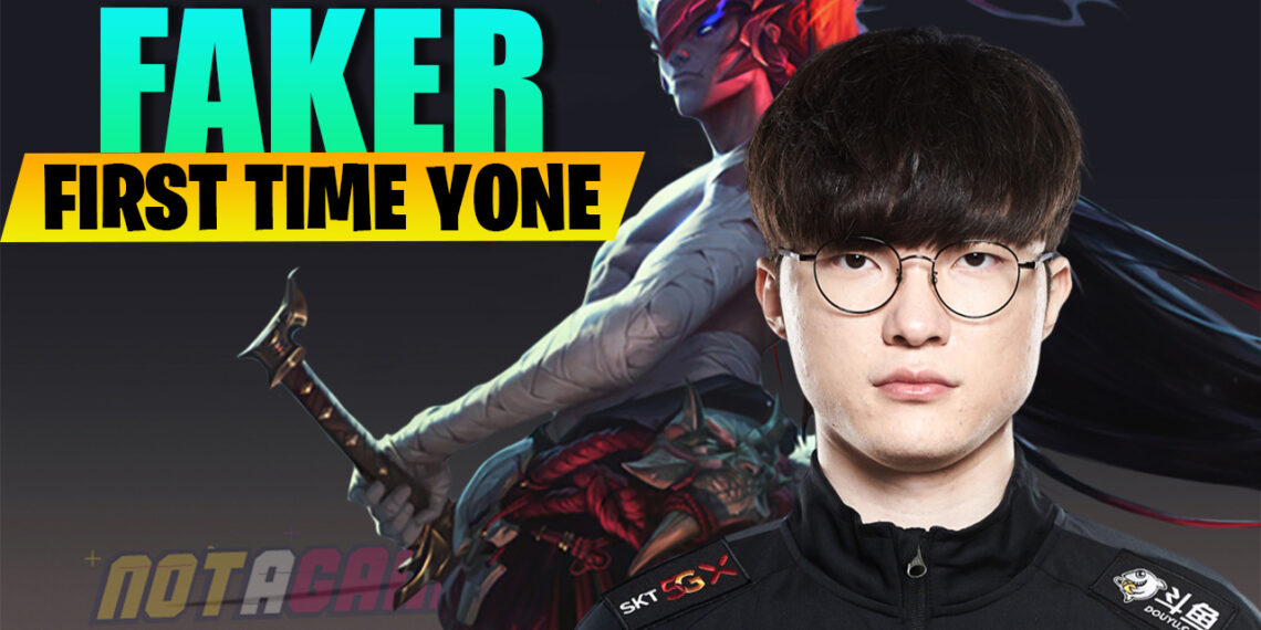 League of Legends: Analysis on the first time Faker playing Yone in the bot lane 1