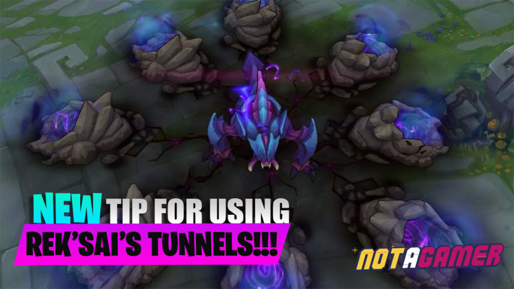 League of Legends: New useful tip for using Rek'sai's tunnels!!! 3