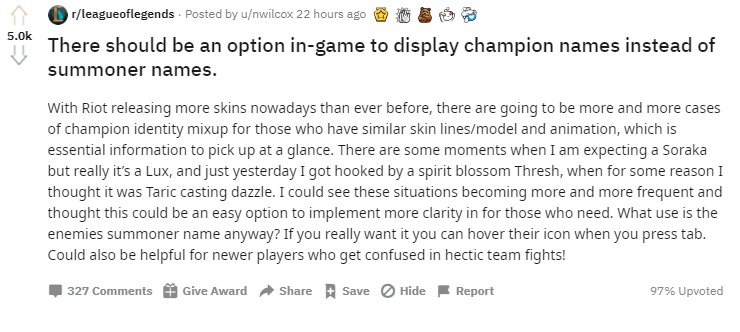 League Players Have Asked Riot Games to Implement This Crucial Aspect into the Game 7