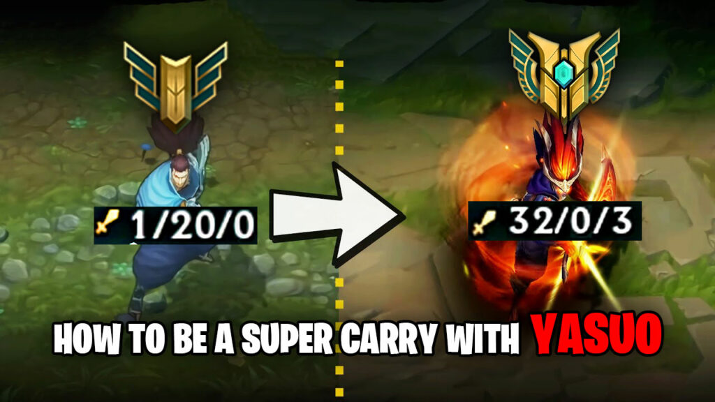 How to be a super carry with Yasuo – The Unforgiven. (Pro’s Tips & Tricks!) 2