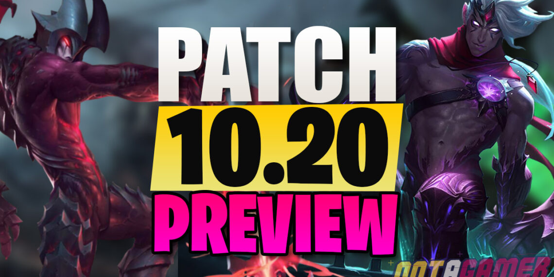 League Patch 10.20 Detailed Preview: Various Overpowered Solo Queue Picks Tweaked Down 1