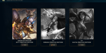 Upcoming Skins Updated: Splash Arts, Prestige Edition, and Miscellaneous. 6