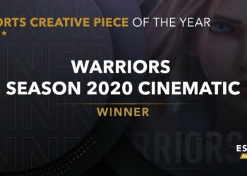 Riot Games wins "Esports Creative Piece Of The Year" category for Warriors | Season 2020 cinematic 3