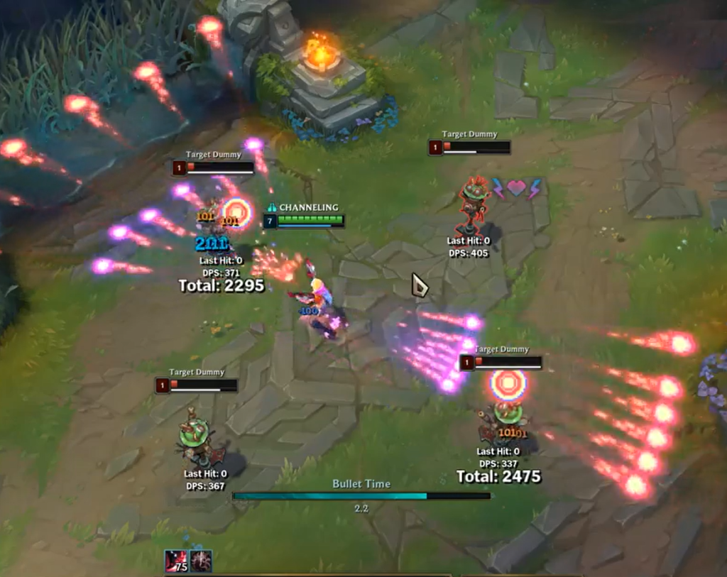 This item allows Miss Fortune to use multiple Ultimate 2