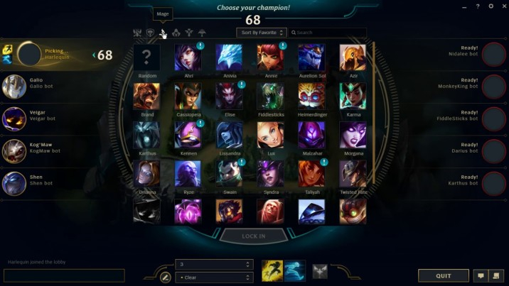 Champion selection and End Game's lobby to receive improvements 1