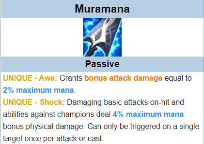 Manamune on AP champions to be seriously broken in 10.24 4