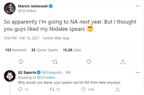 League of Legends: Another "clown" is leaving the G2 circus?? 3