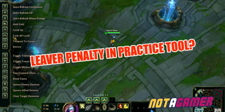 League of Legends: Leaver penalty in Practice Tool? 1