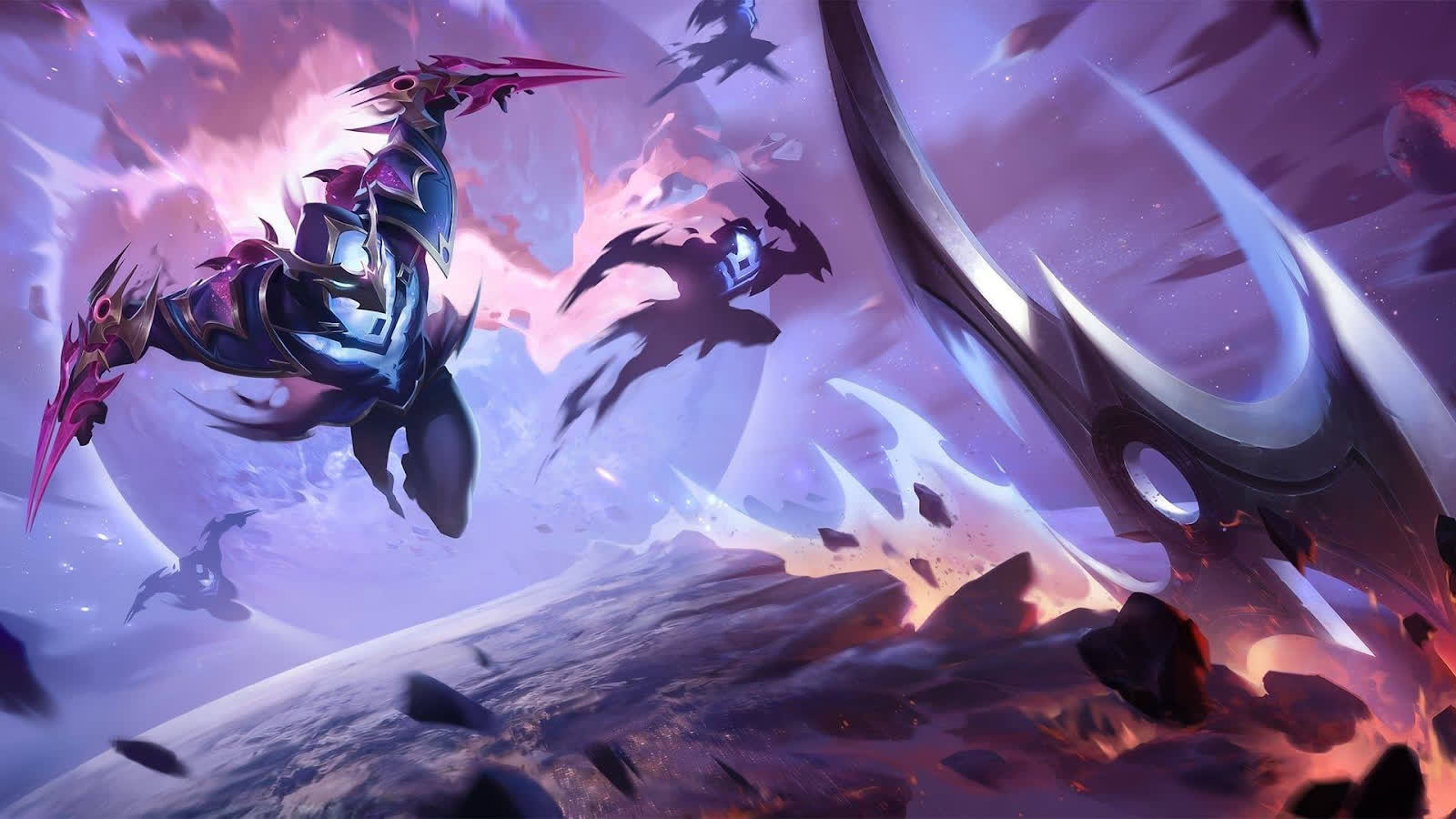 Riot launches beautiful Cosmic skin series "top of the tip" for Yasuo