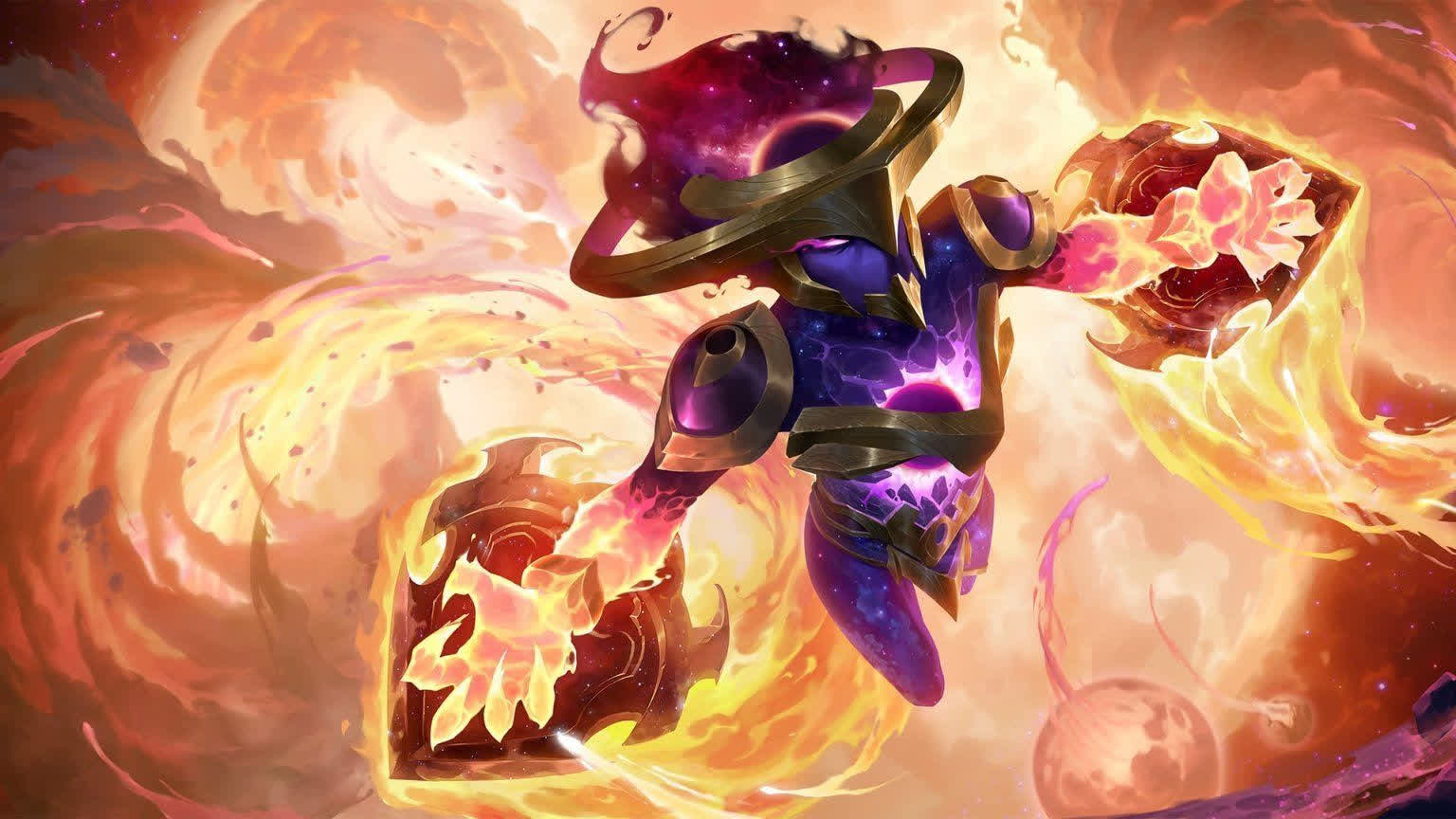 Riot launches beautiful Cosmic skin series "top of the tip" for Yasuo