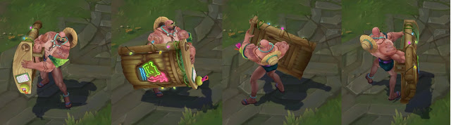 New Sett and Braum Pool Party skins just in time for summer 14