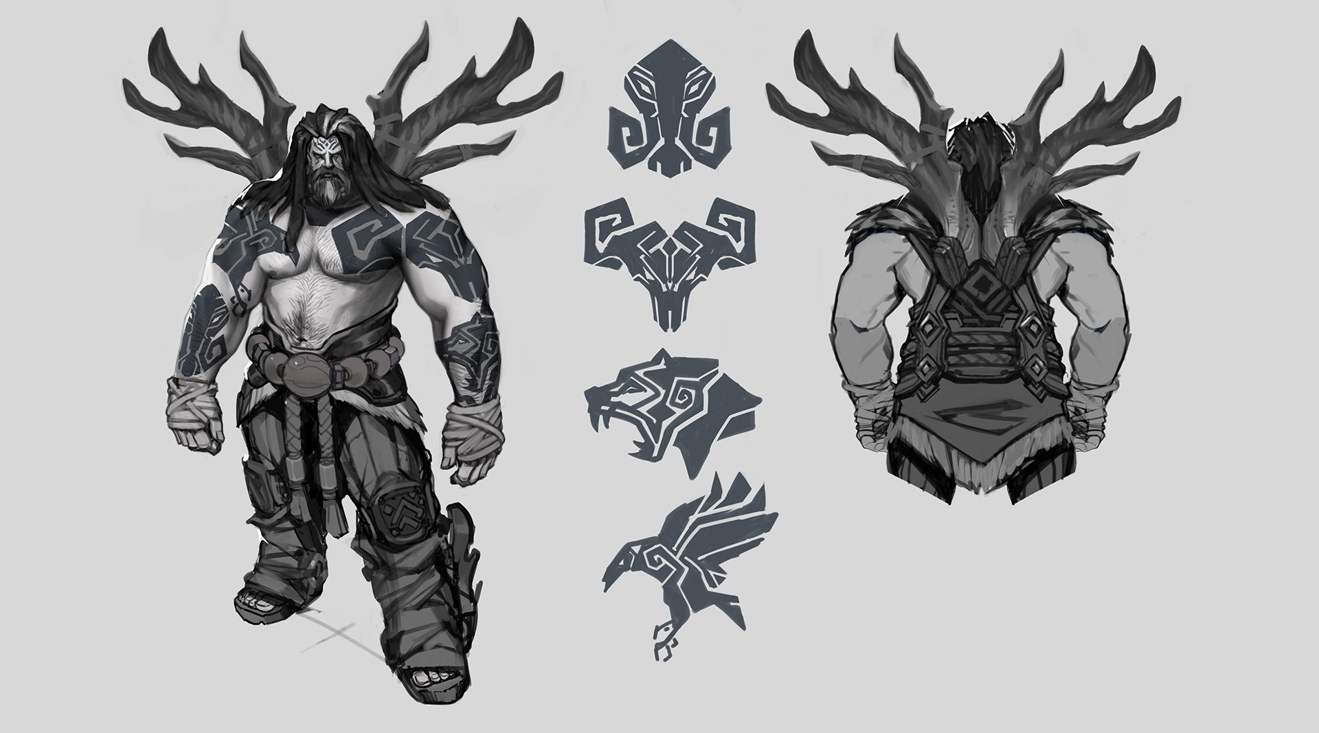 Udyr rework concept art