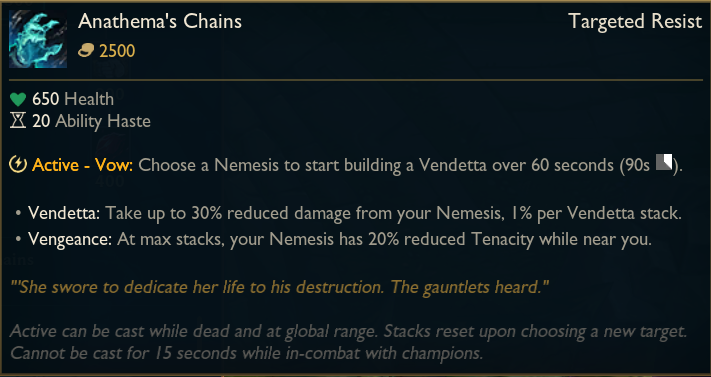 League PBE: 2 new Tank items are introduced into the game 2