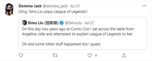 Simu Liu - Marvel's Shang Chi actor is a huge fan of League of Legends 2