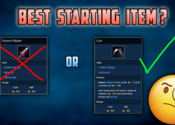 Guide: How to purchase starting items properly for ADC? 5