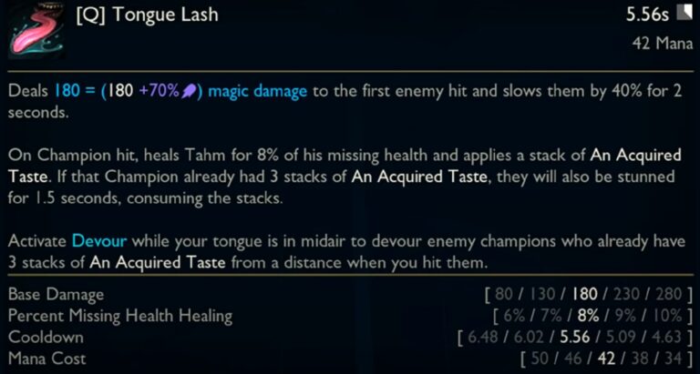 Tahm Kench become the top lane terror in League Patch 11.14 10