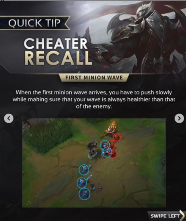 How to win your lane with "cheater recall" 1
