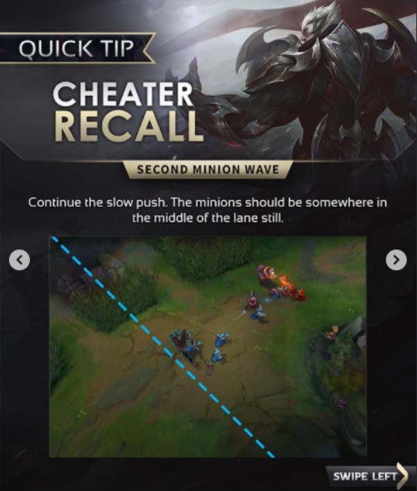 How to win your lane with "cheater recall" 2