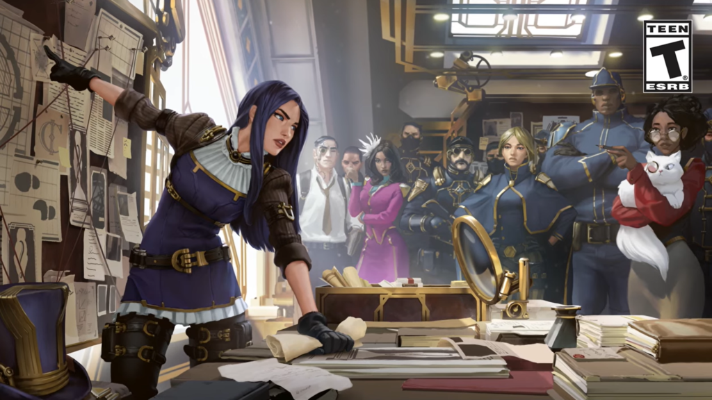 Caitlyn fans are demanding an in-game model and splash art update after seeing her awesome new art in LoR 2