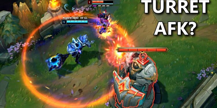 A turret bug that made the community frustrated without any actions from Riot Games 1