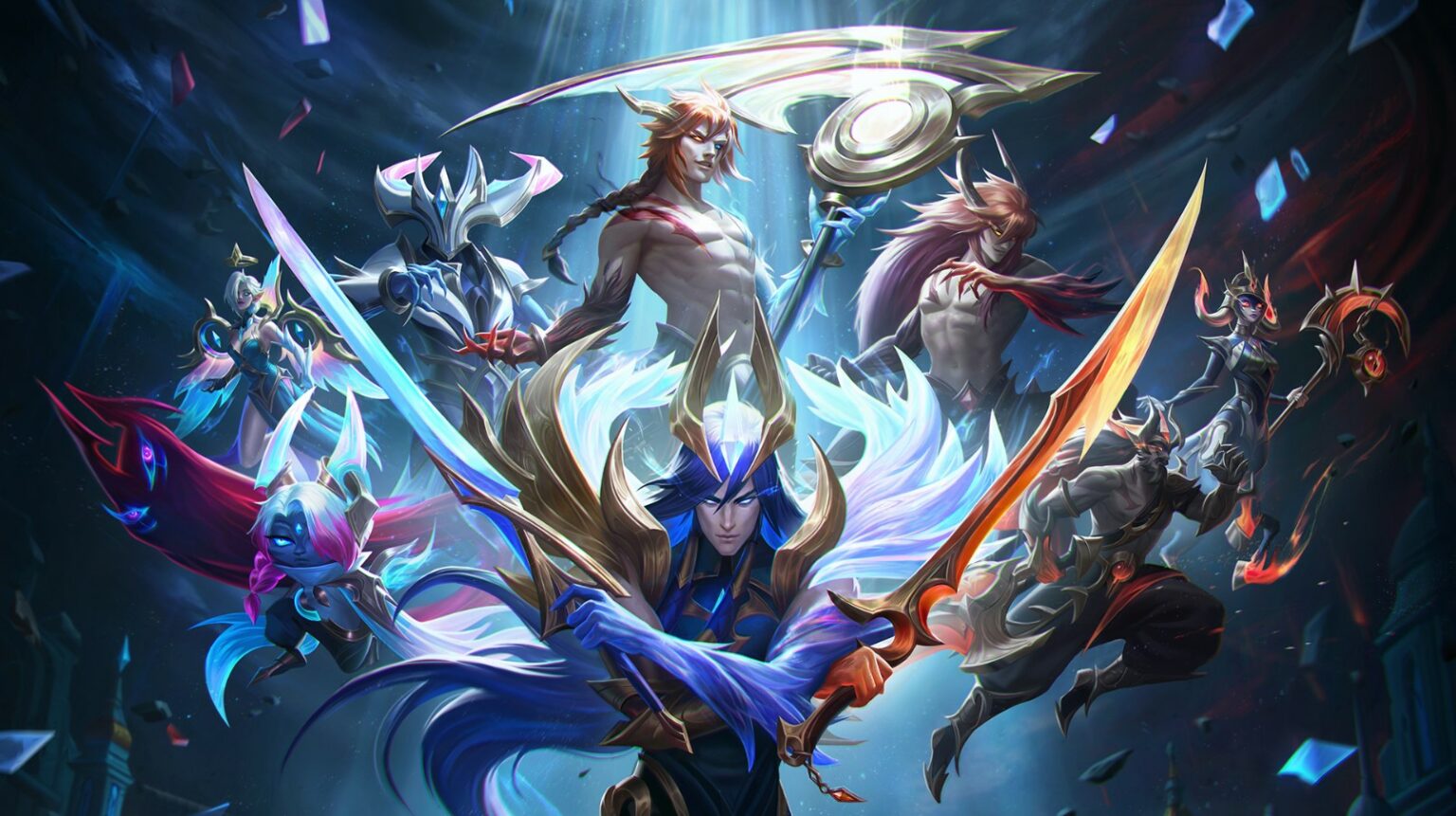 Riot Games revealed new Dawnbringer and Nightbringer skins for 6