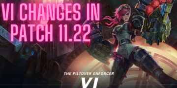 League of Legends: Appearing in Arcane, Vi gets some upcoming changes in patch 11.22 2