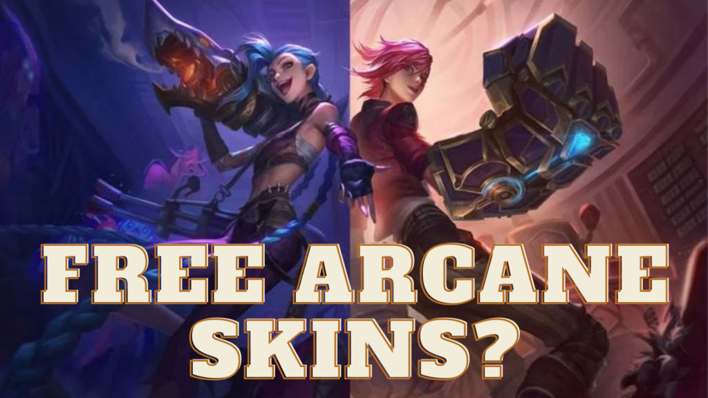 League of Legends: Riot Games giving away 4 Arcane skins of Jayce, Vi, Caitlyn and Jinx for free 4