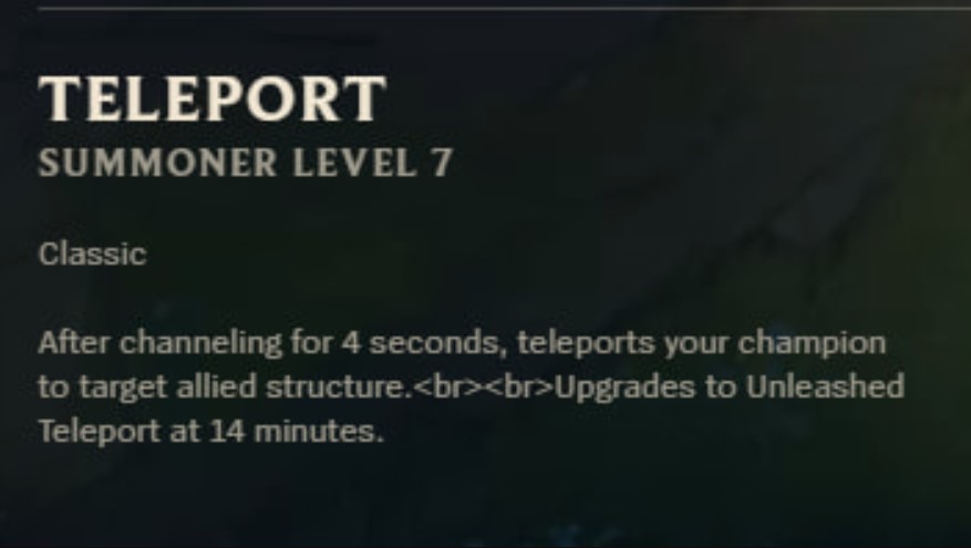 League PBE: Teleport receives huge modifications, turning into "Unleashed Teleport"? 2