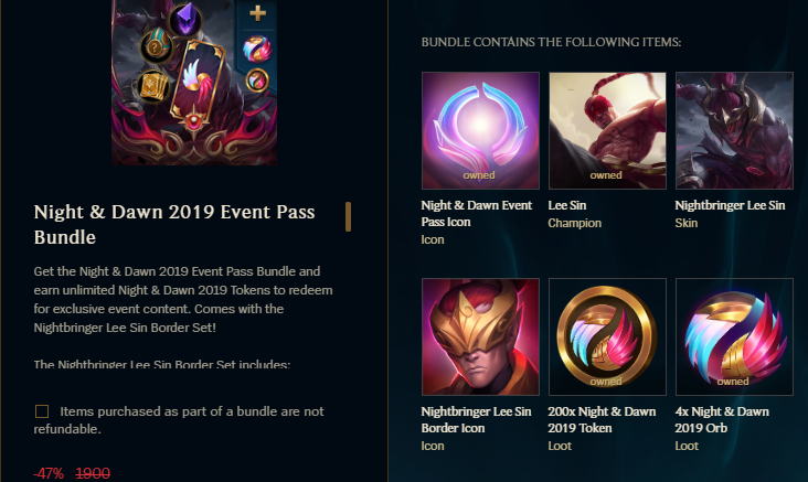 Huge changes in the upcoming League Event Pass progression system 2