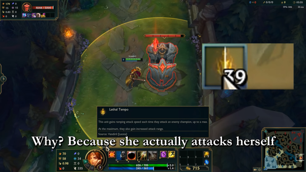 League bug that allows you to kill yourself? 2