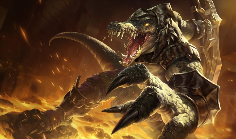 Renekton is the only champion that has 100% ban rates in LCK Spring 2022 2