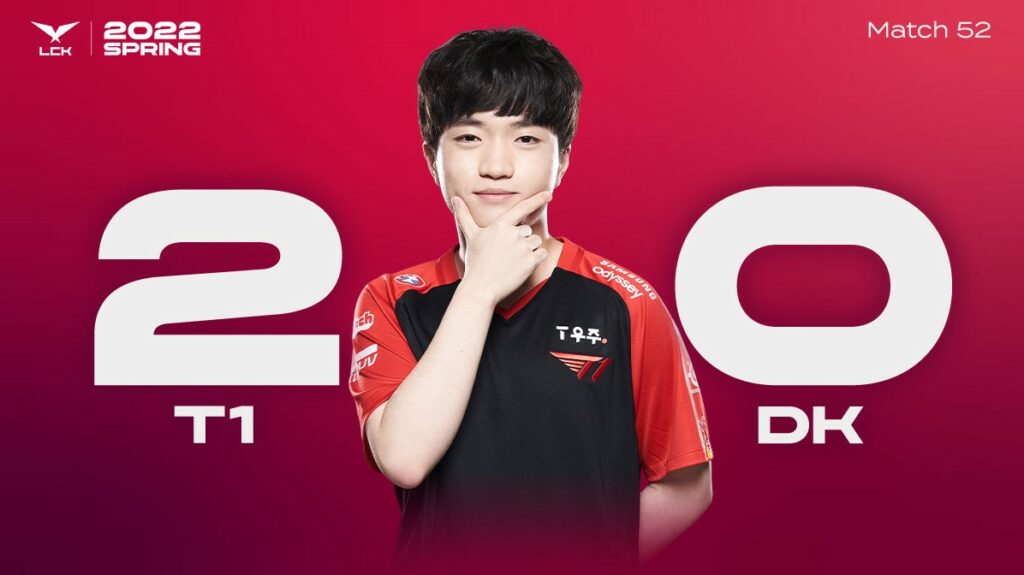 T1 remains undefeated after taking down DWG KIA in 2022 LCK Spring Split 17