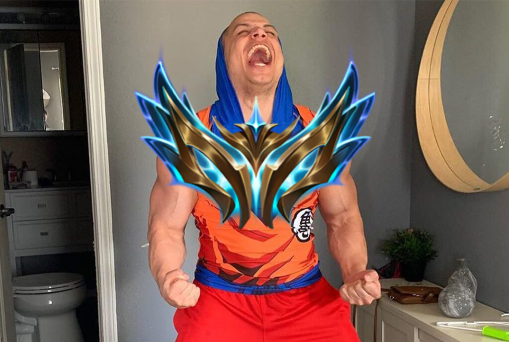 Tyler1 has finally reached Challenger in every role in League 5