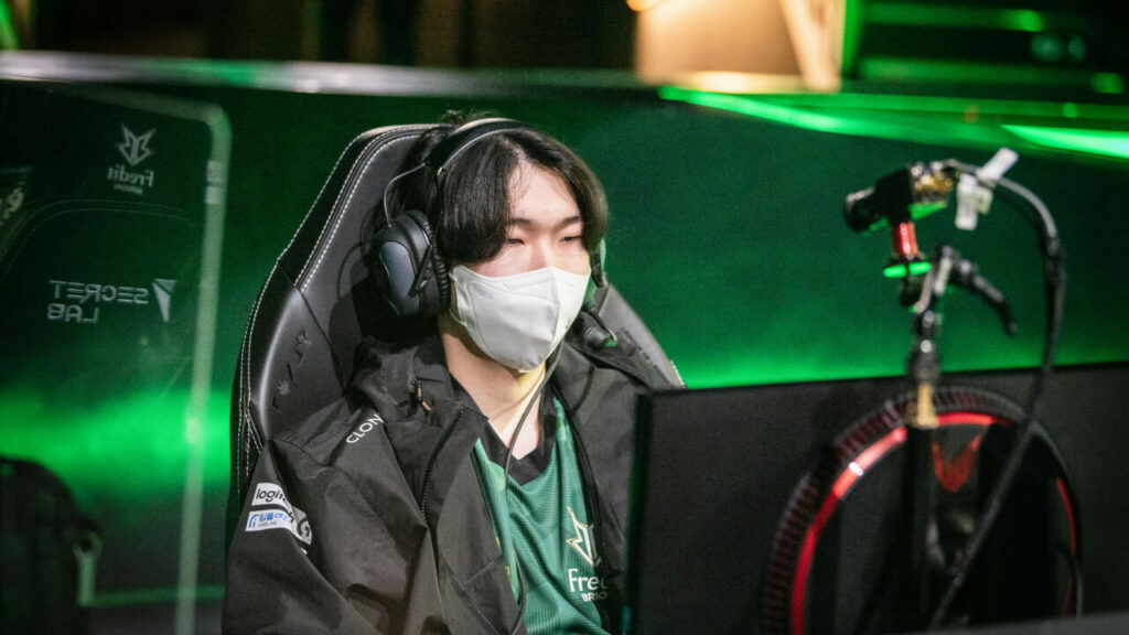 Due to COVID-19, Fredit BRION was forced to forfeit the LCK match versus Gen.G 2