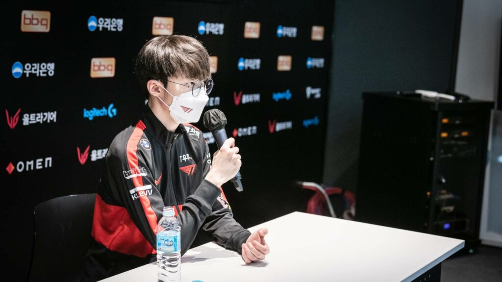 Faker shared his thoughts on the current Korean Solo Queue 1