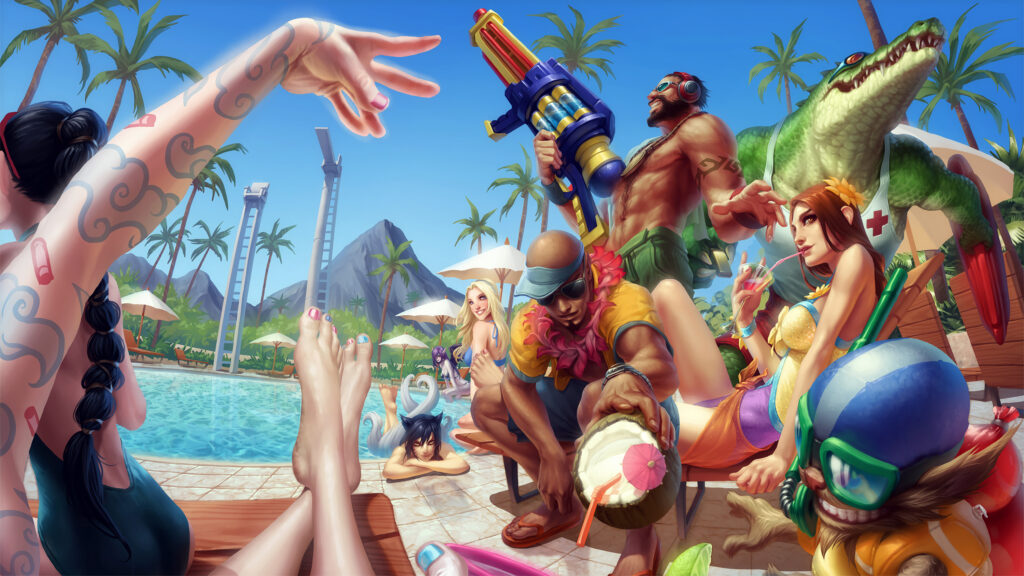 League of Legends Leaks: New 2022 Pool Party skins coming in Patch 12.11 1