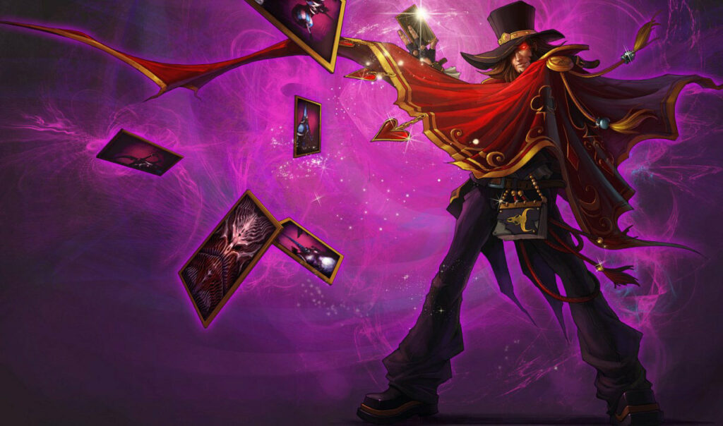 Twisted Fate will receive VFX updates to his entire skins in Patch 12.10 2