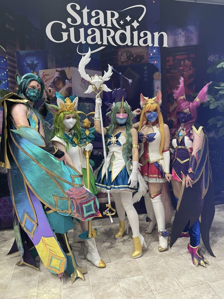 The magical Star Guardians join the fray at Anime Expo 2022! Check out awesome LoL cosplays from day 1 3