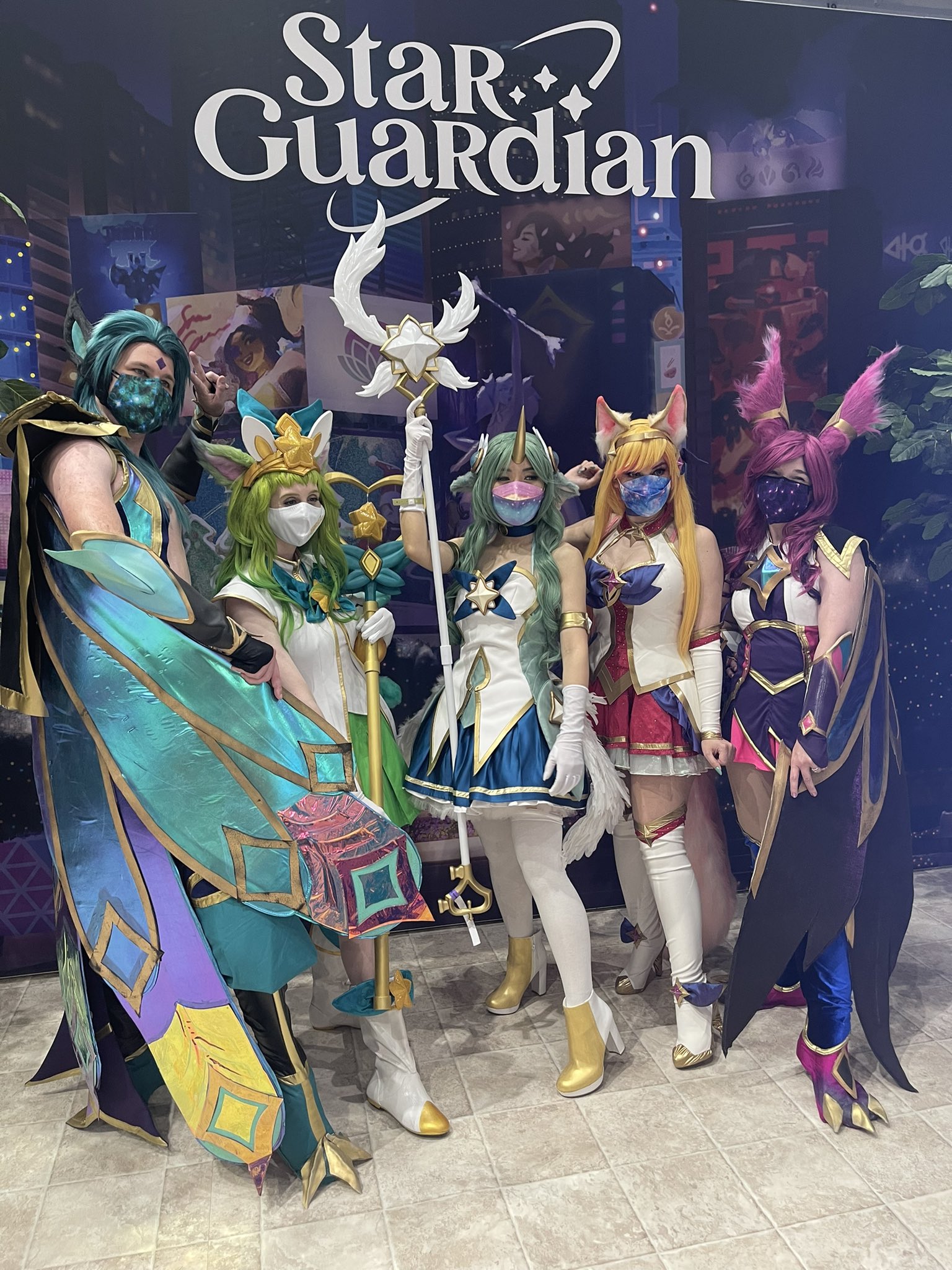 The magical Star Guardians join the fray at Anime Expo 2022 Check out  awesome LoL cosplays from day 1  Not A Gamer
