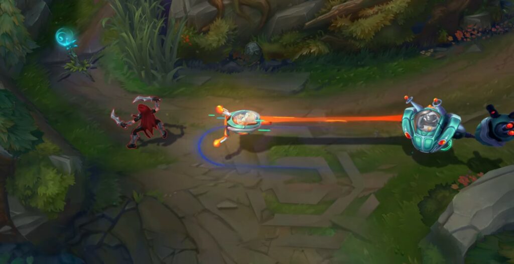 Space Groove Blitzcrank is discovered to have a "pay-to-win" fake Q animation 2
