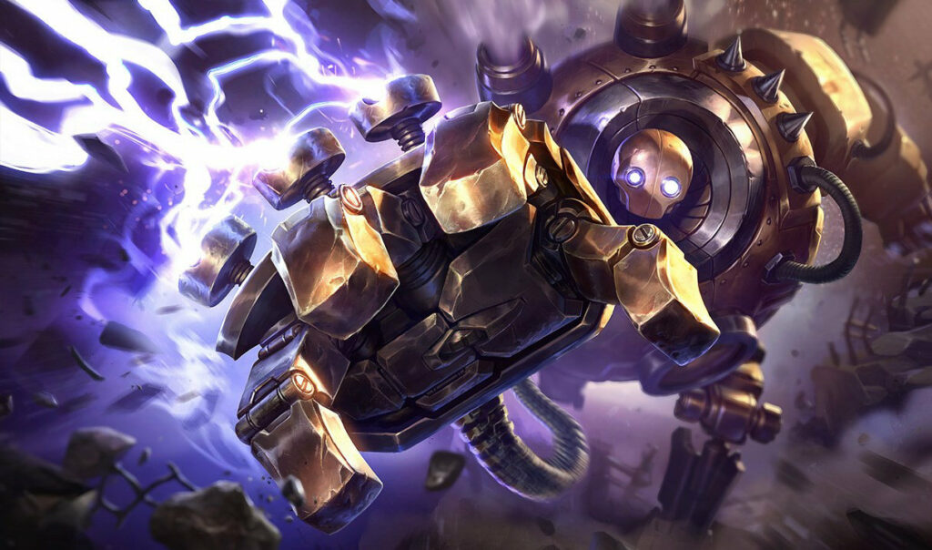 Space Groove Blitzcrank is discovered to have a "pay-to-win" fake Q animation 1